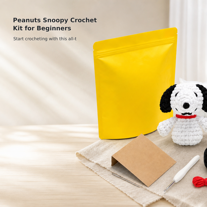 Peanuts Snoopy Beginner Crochet Kit