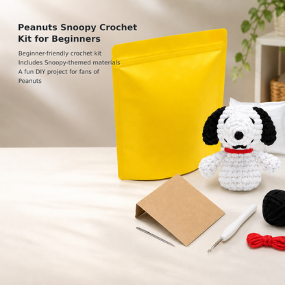 Peanuts Snoopy Beginner Crochet Kit